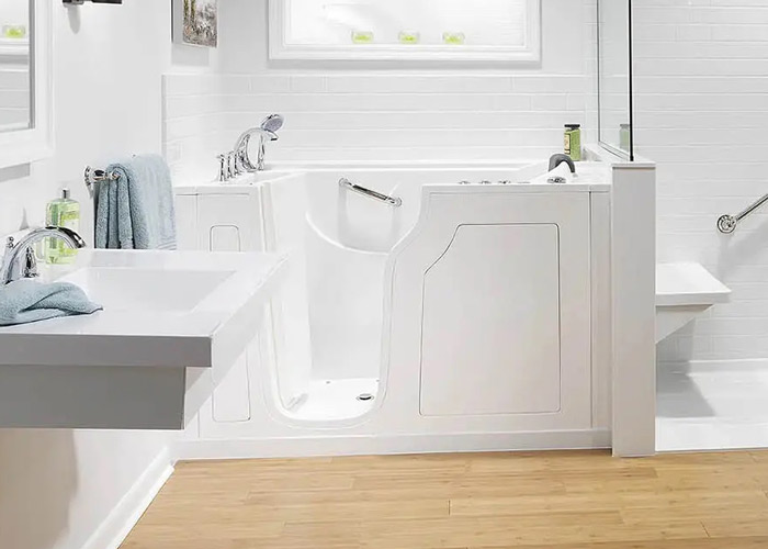walk-in shower